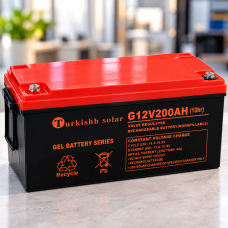Гелевий аккумулятор BATTERY GEL Turkishh Solar 12V 200 Ah