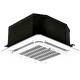 Касетний кондиціонер MIDEA MCA3(1)-18HRN1-Q/MOU(1)-18HRN1-Q