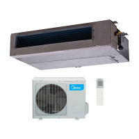 Канальний кондиціонер MIDEA MTB-48HRN1-S 100Pа