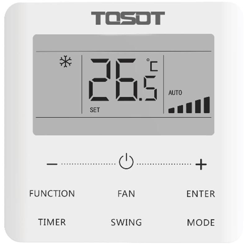 Кассетный кондиционер TOSOT TUD71T1/A-S/TUD71W1/NhA-S+TF06 (Кассетные INVERTER /-20С/R32/WIFI)