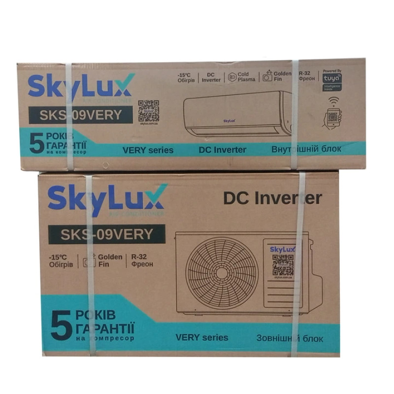 Кондиціонер SkyLux SKS-18VERY (VERY Inverter R32 Wi-Fi)