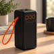 Павербанк LEVINO 30000 mAh USB-C/USB-A 3 шнури в комплекті