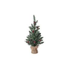 Штучна сосна Black Box Trees Creston Frosted зелена з шишками та ягодами 0,60 м (8718861153057)