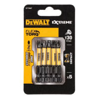 Набір біт DeWALT IMPACT TORSION, ударні, Torx, Т30, L = 57 мм, 5 шт (DT7398T)