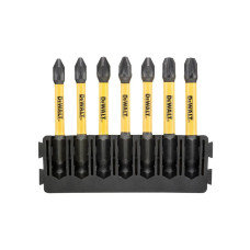 Набір біт DeWALT в касеті для Tough Case, FlexTorq, L=57 мм, Рz1-2шт, Рz2-3шт, Рz3-2шт. (DT70822)
