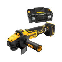 Шліфувальна машина DeWALT 18В XR Li-lon, 125мм, 3000-9000 об/хв, TSTAK (без АКБ та ЗП) (DCG409VSNT)