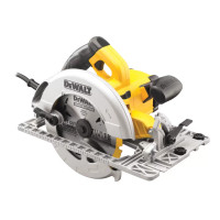 Дискова пила DeWALT 1600 Вт, диск 190х30 мм, 4.0 кг, кейс (DWE576K)