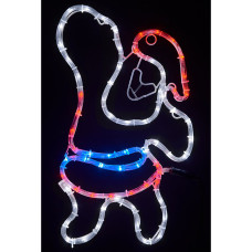 Гірлянда Delux MOTIF Santa Claus 55 х 31 см IP44 EN (90017989)