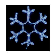 Гірлянда Delux Motif flash Snowflake 40 см білий IP44 EN (90012961)