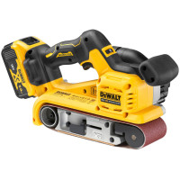 Шліфувальна машина DeWALT XR Li-Ion 18 В 2x5Ah, 198-320 м/хв, стрічка 75х533 мм (DCW220P2)