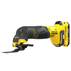 Реноватор Stanley FatMax,18В, 2x2Ah, Li-Ion, 8000-18000 об/хв, 1.40 кг (SFMCE500D2K)