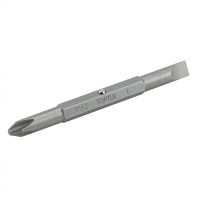 Біта для шуруповерта Toptul хрестова двостороння 1/4' PH2хSL6 L75мм (FKAA0206)