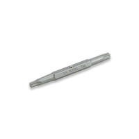 Біта для шуруповерта Toptul хрестова двостороння 1/4' T15xT20 L75мм (FKCA1520)
