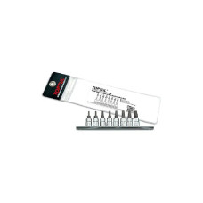 Набір біт Toptul TORX п'ятигранних з отвором 1/4