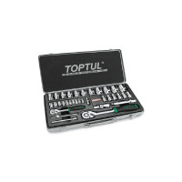 Набір інструментів Toptul з тріскачкою 1/4