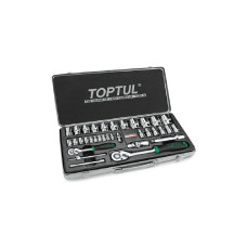 Набір інструментів Toptul з тріскачкою 1/4