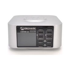 Зарядний пристрій MECHANIC 10xUSB-C PD + Wireless Charging 15W LED indication 300W black (X-Power Max)