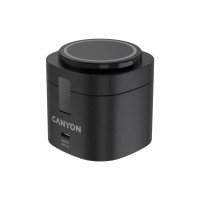 Зарядний пристрій Canyon 4-in-1 wireless charging stand 30W + cable 1.0m black (CNS-WCS405BW/A)