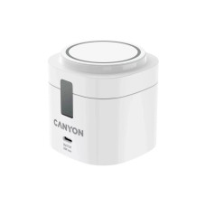 Зарядний пристрій Canyon 4-in-1 wireless charging stand 30W + charger 65W + cable 1.0m white (CNS-WCS405W)