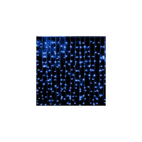 Гірлянда Voltronic Штора Blue 96 LED, мідна, 5 x 0,4 м, прозора (BT-001/96B5)