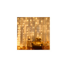 Гірлянда Voltronic Штора 120 LED Водопад Yellow, 3*1 м, 8 режимів, 220V, прозора (GAR120LED-Yellow)