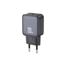 Зарядний пристрій XO USB-C PD20W Black (L153.black)