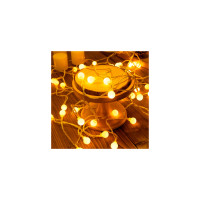 Гірлянда Voltronic Кульки матові, 40 шт, 6 м., прозора, 3*АА (GirlBall-40LED-6m)