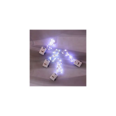 Гірлянда Voltronic White 20LED, 1 режим, 3 м., прозора, 3*АА, (Garl-20LED-3m-W)