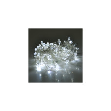 Гірлянда Voltronic Штора-Конус White 120LED, 8 режимів, 3х0,3 метра, прозора, BOX (DT-2025/S120SW)