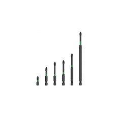 Набір біт YOSO YOSO-306 PH-2, 6шт. 15; 25; 50; 65; 90; 150мм (YT40332)