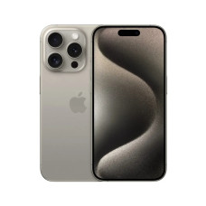Мобільний телефон Apple iPhone 15 Pro 256Gb Natural Titanium (Grade B) USED (iP15Pr25NaT_B)