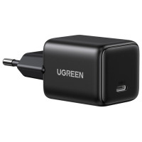 Зарядний пристрій Ugreen X513 USB-C PD30W QC4.0 GaN black (65007)