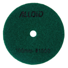 Круг зачистний Alloid Pro, алмазний, шліфувальний, на липучці, HEXAGON, 100мм, зерно 1000 (DD-63391)