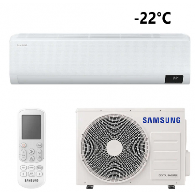 Кондиціонер інверторний Samsung AR24BXFAMWKNUA Geo WindFree WiFi R32